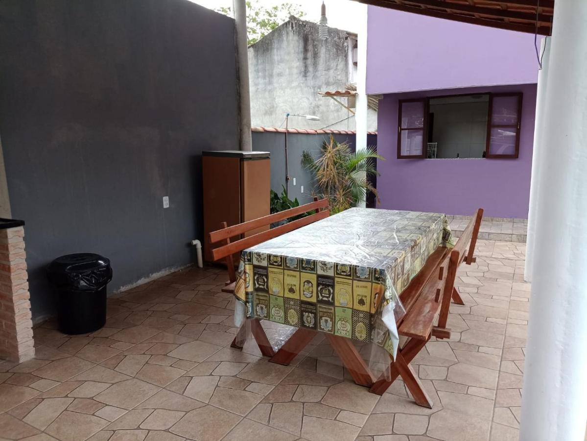 Casa Roxa Com Piscina Em Condominio Araquari Exterior foto