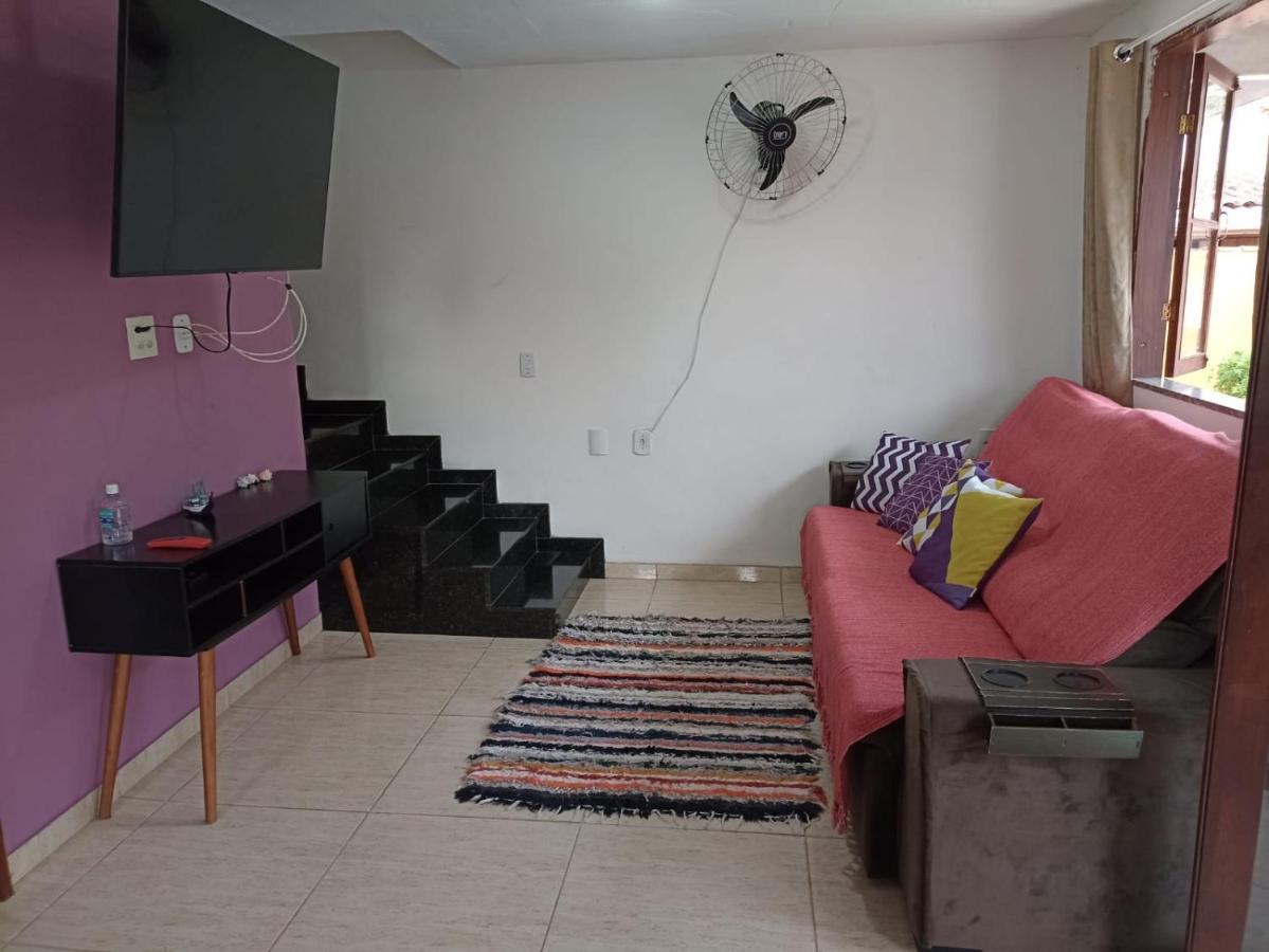 Casa Roxa Com Piscina Em Condominio Araquari Exterior foto